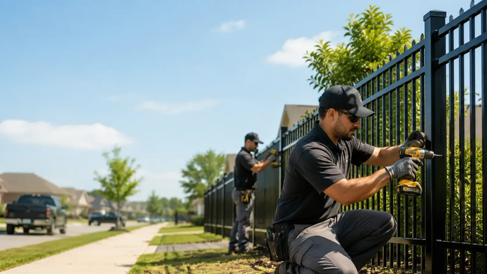 Metal Fence Installation in Delmita, TX